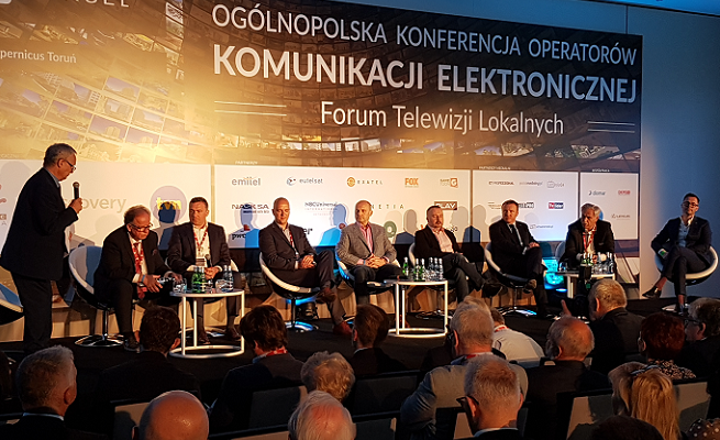 Drugi dzień Ogólnopolskiej Konferencji Operatorów Komunikacji Elektronicznej 2018 w Toruniu, fot. Ł.Brzezicki