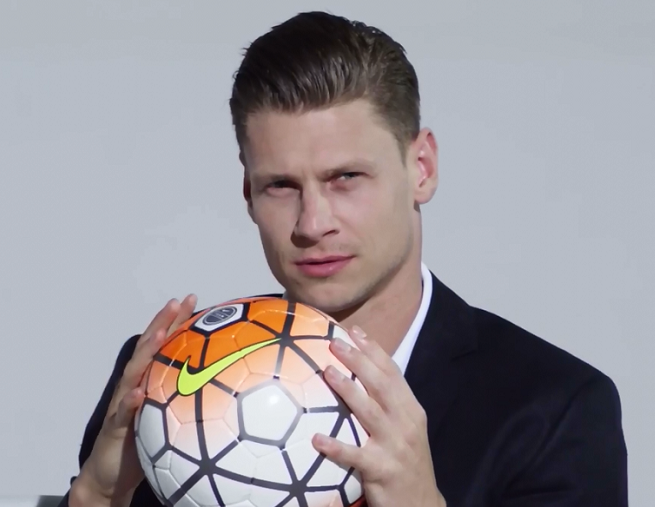 Łukasz Piszczek w reklamie Krispolu