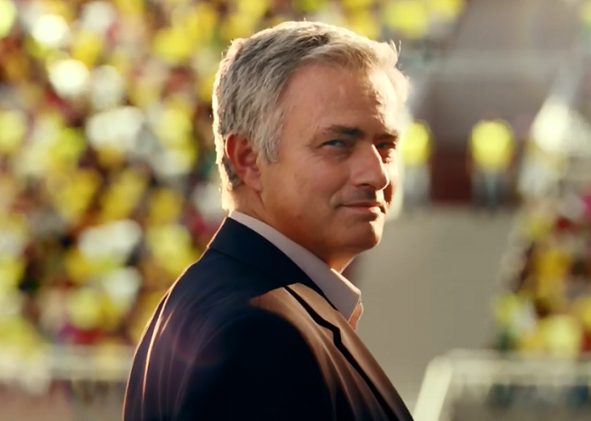 Jose Mourinho w reklamie Lipton Ice Tea
