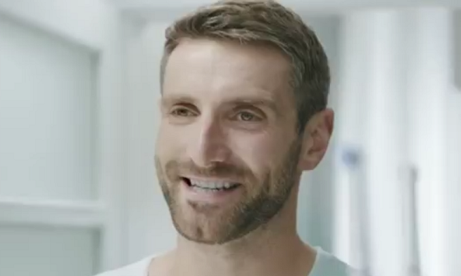 Maciej Dowbor w reklamie Oral-B