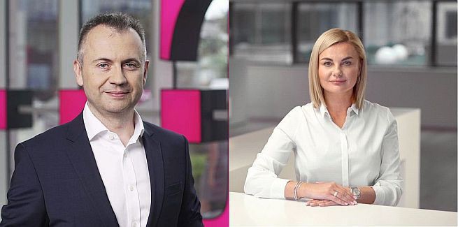 Piotr Markowski, Agnieszka Rynkowska, fot.: T-Mobile Polska