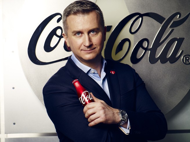 Mikołaj Ciaś, dyrektor marketingu w Coca-Cola Poland Services