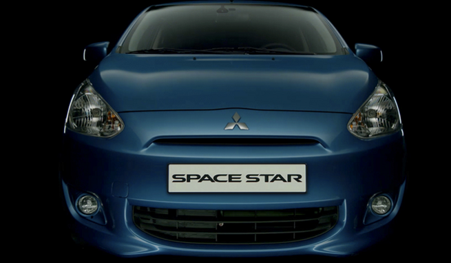Mitsubishi Space Star reklamowany jako „nowa gwiazda w