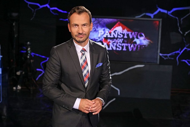 Przemysław Talkowski w „Państwo w Państwie”; fot. Polsat News