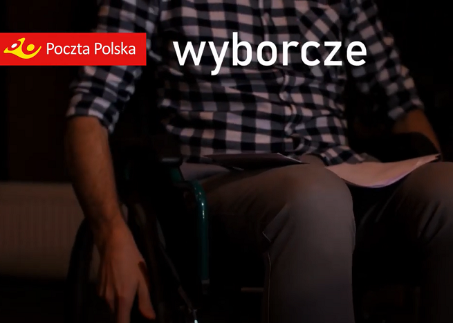 Kadr ze spotu Poczty Polskiej