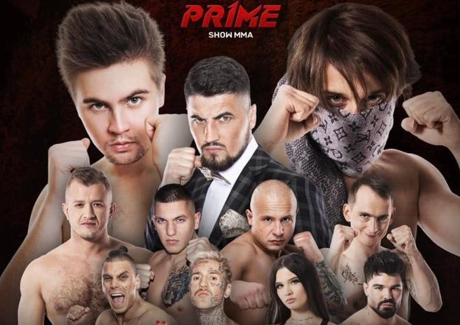Plakat promujący galę Prime MMA