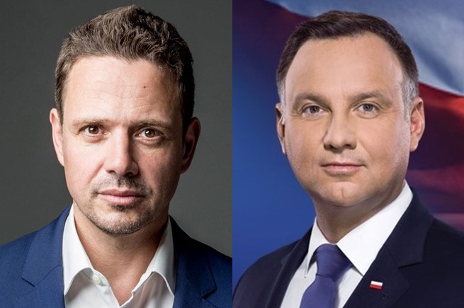 Rafał Trzaskowski i Andrzej Duda/Facebook.com