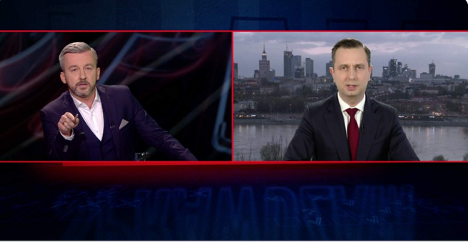 Krzysztof Skórzyński i Władysław Kosiniak-Kamysz / fot. TVN24 GO