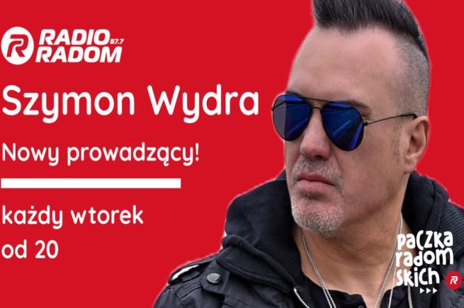 Szymon Wydra z audycją w Radiu Radom, fot. facebook Radia Radom
