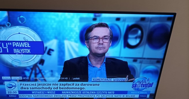 Niekodowana emisja TVN24 w naziemnej telewizji cyfrowej