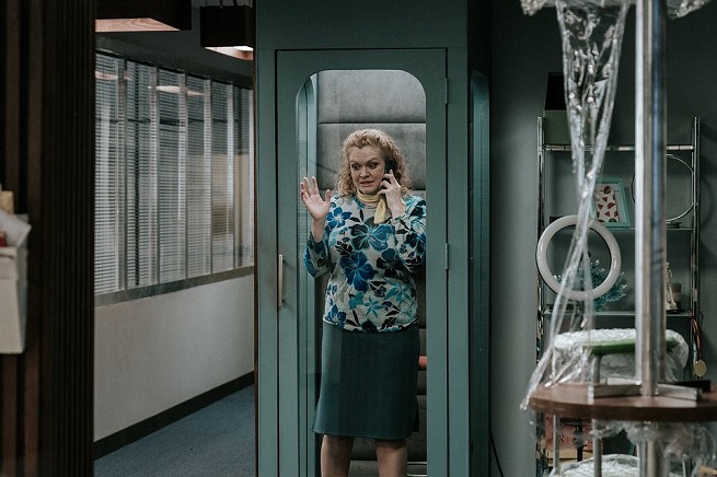 Daria Widawska w drugim sezonie „The Office PL”; fot. Canal+