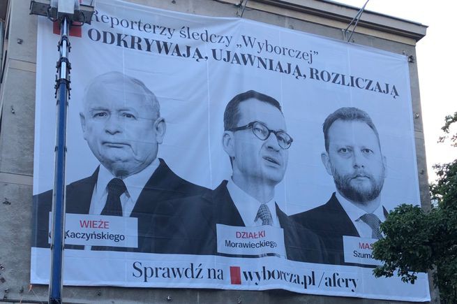 Gazeta Wyborcza Startuje Z Kampani O Aferach Pis U Billboard I
