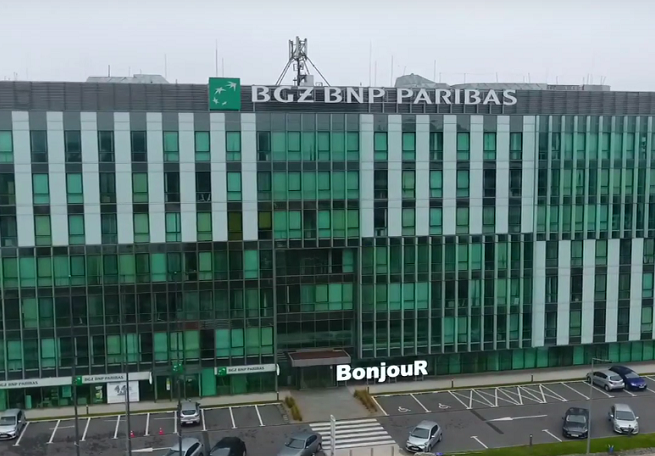 Siedziba banku BGŻ BNP Paribas