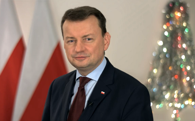 Mariusz Błaszczak, minister spraw wewnętrznych i administracji