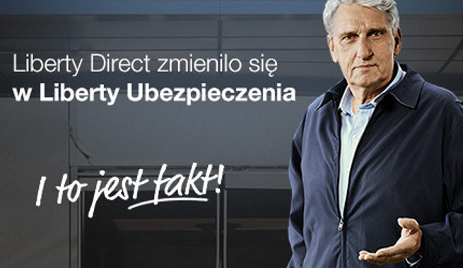 Bogusław Wołoszański w reklamie Liberty Ubezpieczenia