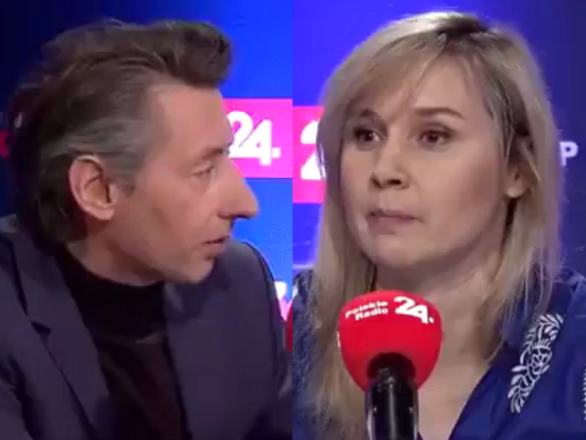 Maciej Gdula i Katarzyna Gójska, fot. Polskie Radio 24