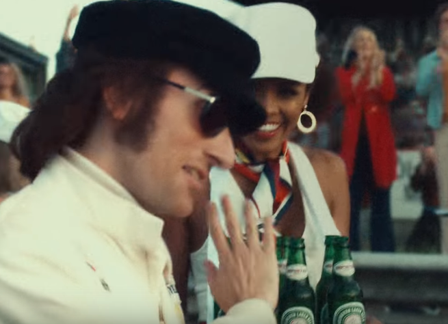Jackie Stewart w reklamie piwa Heineken