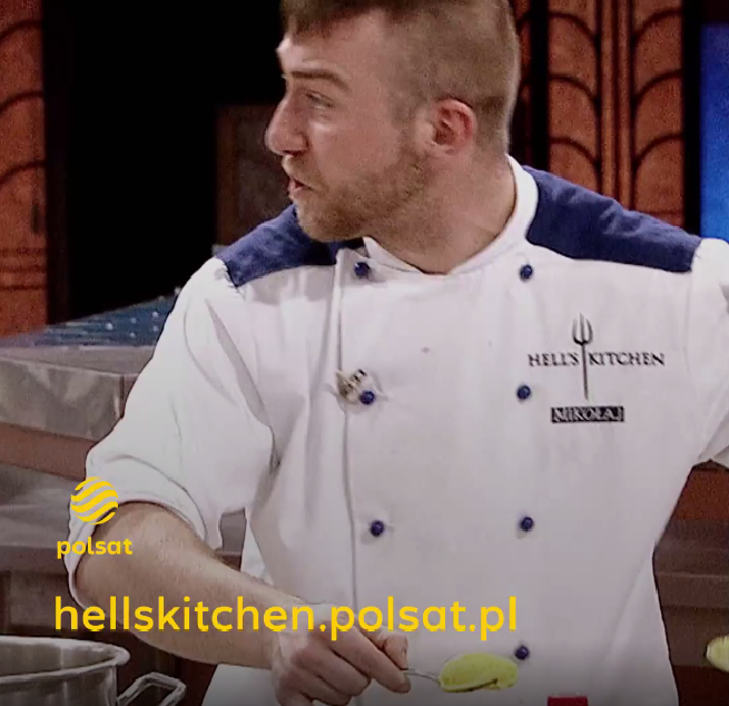 Kadr ze spotu promujacego castingi do „Hell’s kitchen - piekielna kuchnia 7”