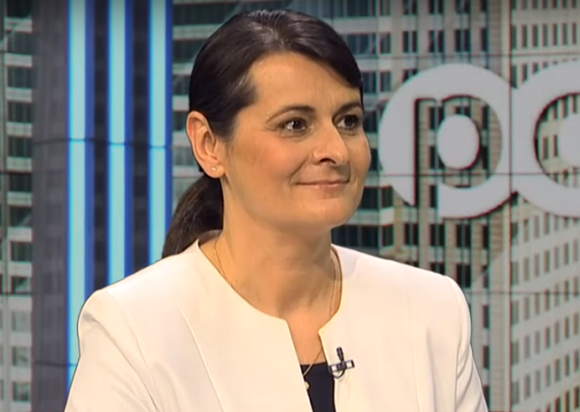 Jolanta Hajdasz, wiceprezes SDP, dyrektor Centrum Monitoringu Wolności Prasy (fot. TV Republika)