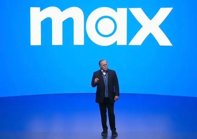 David Zaslav podczas prezentacji platformy Max, fot. Warner Bros. Discovery